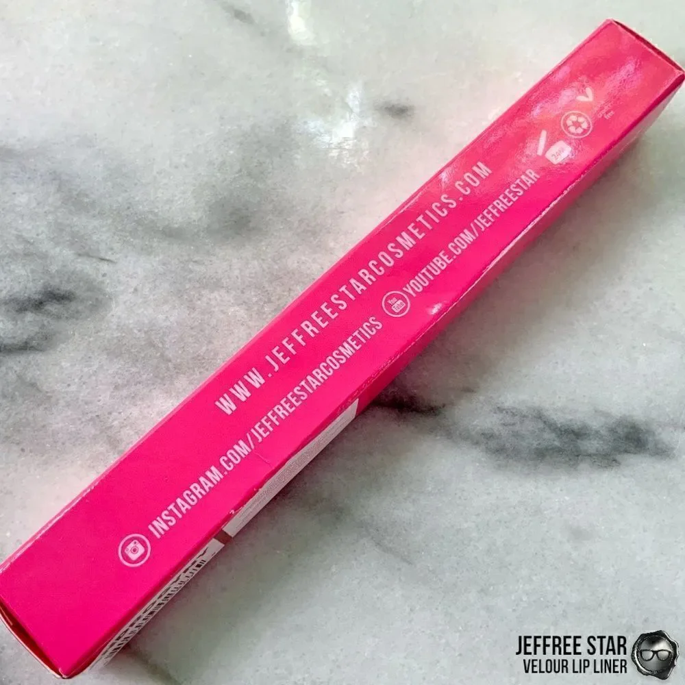 JEFFREE STAR VELOUR LIP LINER PENCIL IN ANDROGYNY DIRTY PLUM MAUVE FULL SIZE NEW - Picture 11 of 14